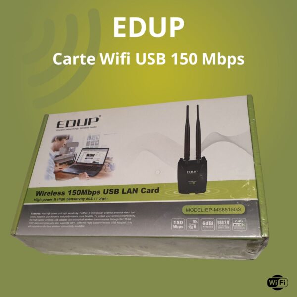 EDUP Carte Wifi USB 150 Mbps