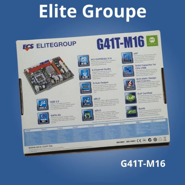 carte mère ELITE GROUPE G41T-M16 – Image 2