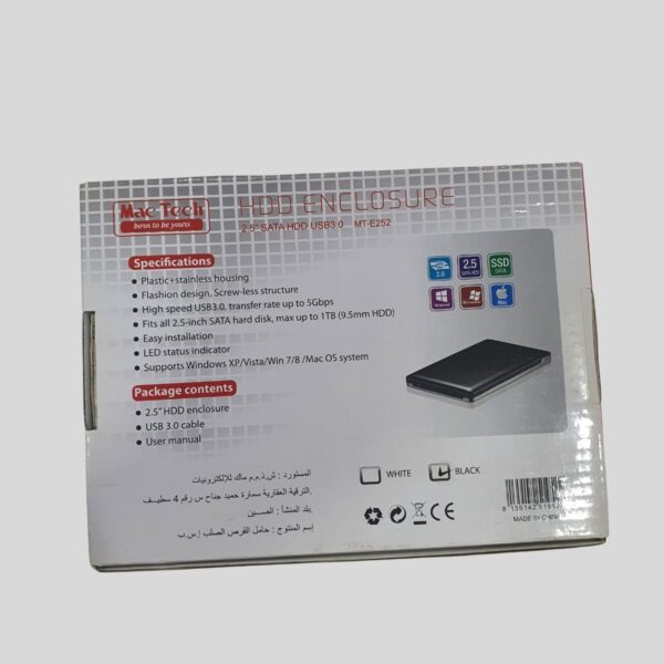 Rack SSD/HDD 2.5 MT-252 – Image 3